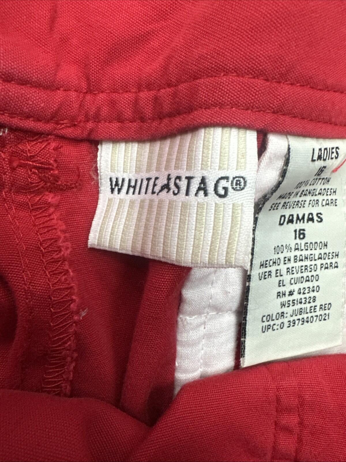Other White Stag Red Bermuda Shorts Size 16 Size 38" / US 16 / IT 52 - 4 Thumbnail