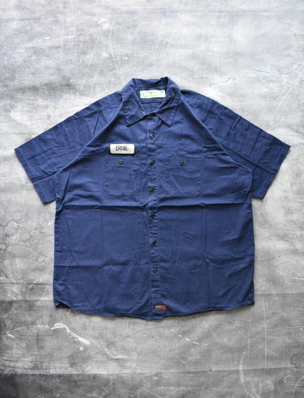 Vintage Vintage ‘Ernie’ Red Kap Mechanic Workwear Shirt (XXL) Size US XXL / EU 58 / 5 - 1 Thumbnail