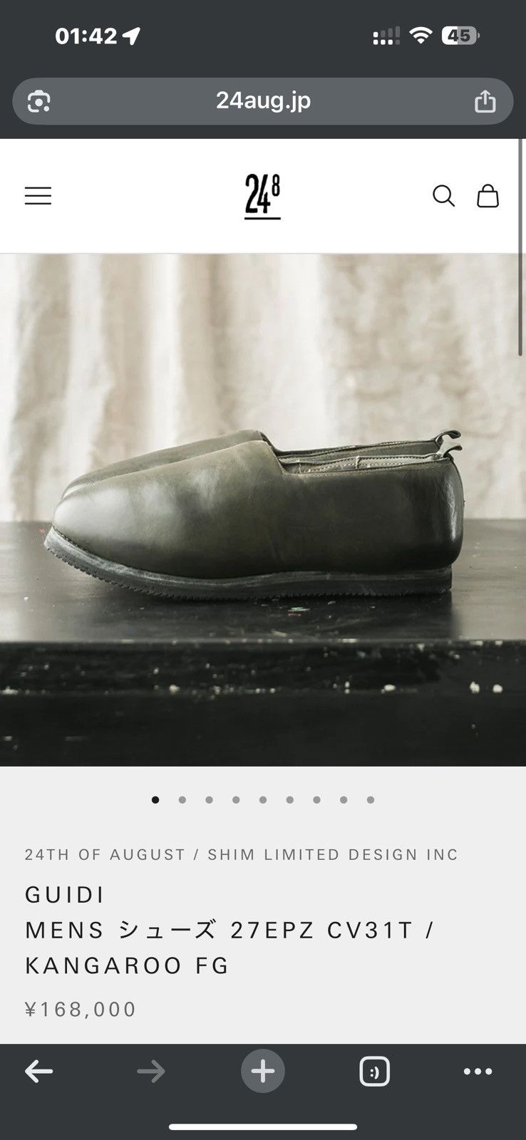 Guidi GUIDI x CASEY CASEY 27EPZ Sabot Clogs in Kangaroo Leather Size US 8 / IT 38 - 7 Thumbnail