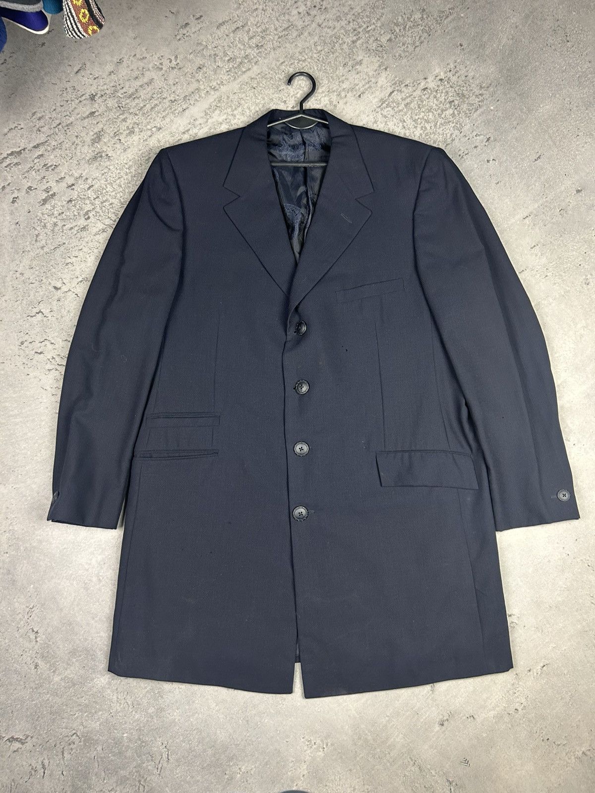 Versace × Vintage Gianni Versace Vintage 90's Belted Coat Size US XL / EU 56 / 4 - 1 Thumbnail