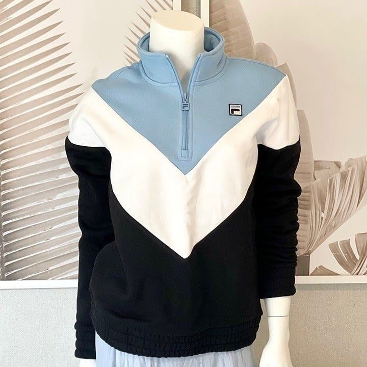 Fila Fila women's half-zip pullover sweatshirt Medium Size M / US 6-8 / IT 42-44 - 1 Thumbnail