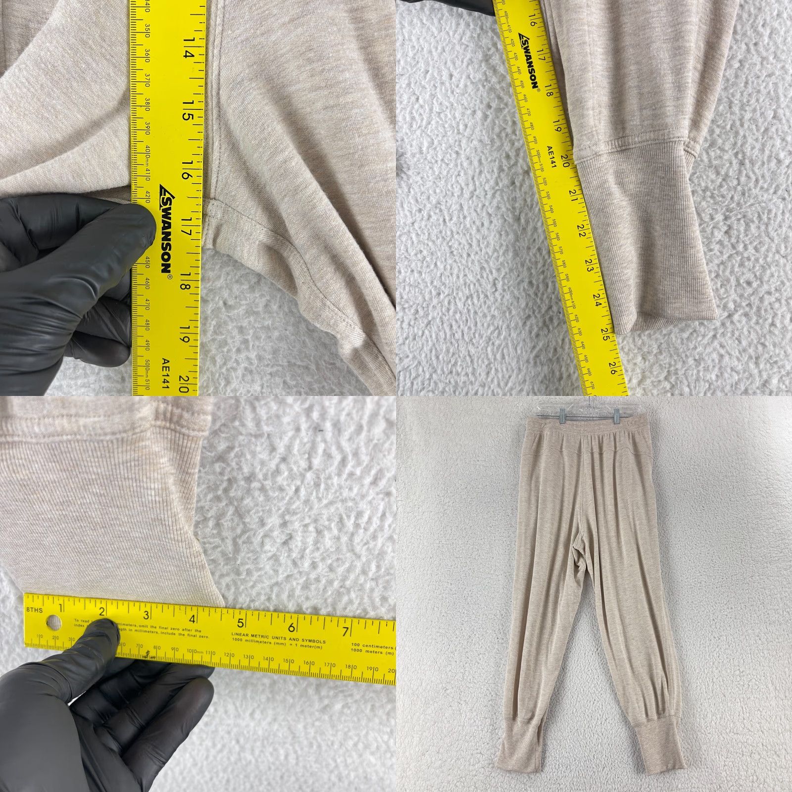 Lululemon Lululemon Still Chill Jogger Pants Women Size 10 Heathered Cashew Pull On Lounge Casual Size 32" / US 10 / IT 46 - 8 Thumbnail