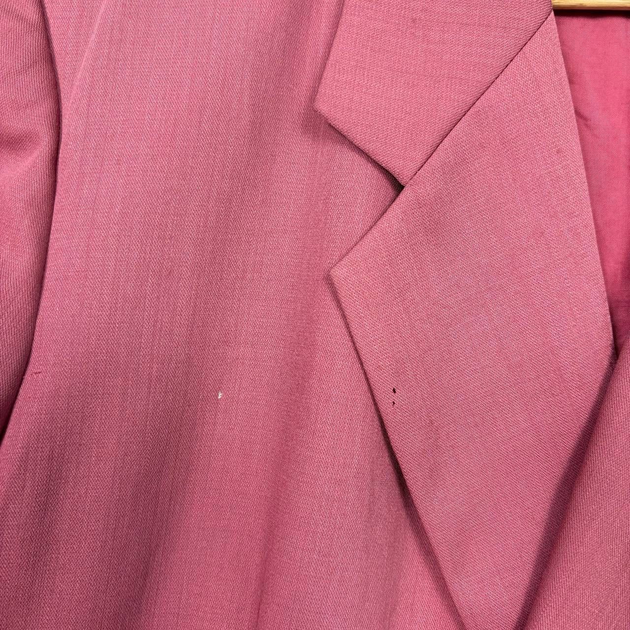 Burberry Vintage Burberrys Pink Short Sleeve Double Breasted Blazer L Size L / US 10 / IT 46 - 8 Thumbnail