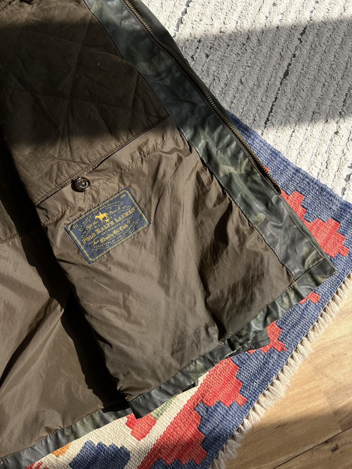 Polo Ralph Lauren Polo by Ralph Lauren DPM Camo Waxed Hunting Coat Size US L / EU 52-54 / 3 - 18 Thumbnail