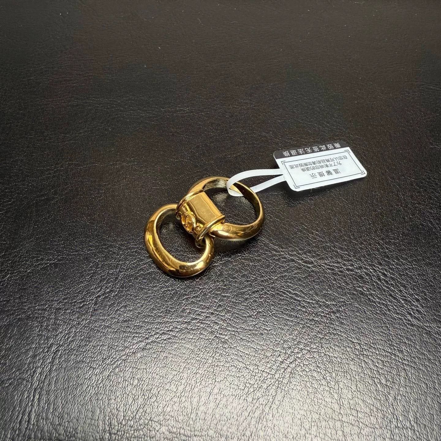 Louis Vuitton Louis Vuitton LV Double Ring Size ONE SIZE - 1 Thumbnail