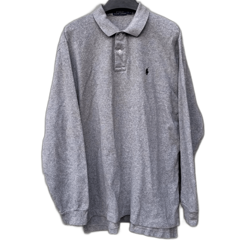 RRL Ralph Lauren Ralph Lauren Long Sleeve Polo Shirt Size US L / EU 52-54 / 3 - 1 Thumbnail