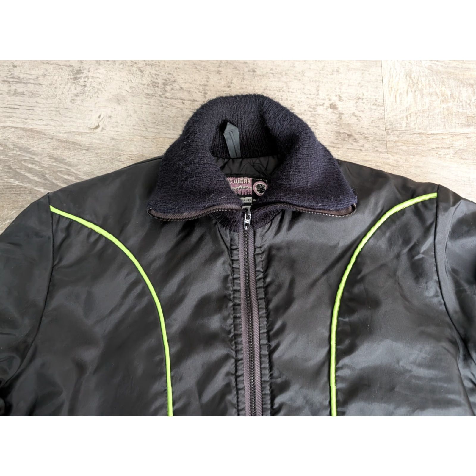 Vintage VINTAGE Arctic Cat Arcticwear Snow Jacket Quilt Lined Womens M USA Made Black Full Zip Pockets 80s 70s Winter Jacket Womens Size M / US 6-8 / IT 42-44 - 2 Thumbnail