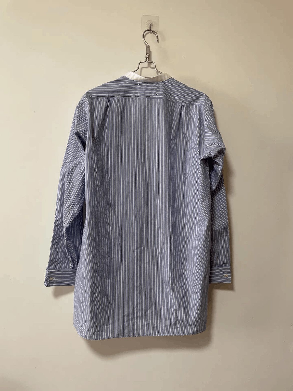 Maison Margiela Maison Margiela Sz 41 Maison Margiela Stripe Pattern White Size US L / EU 52-54 / 3 - 2 Thumbnail