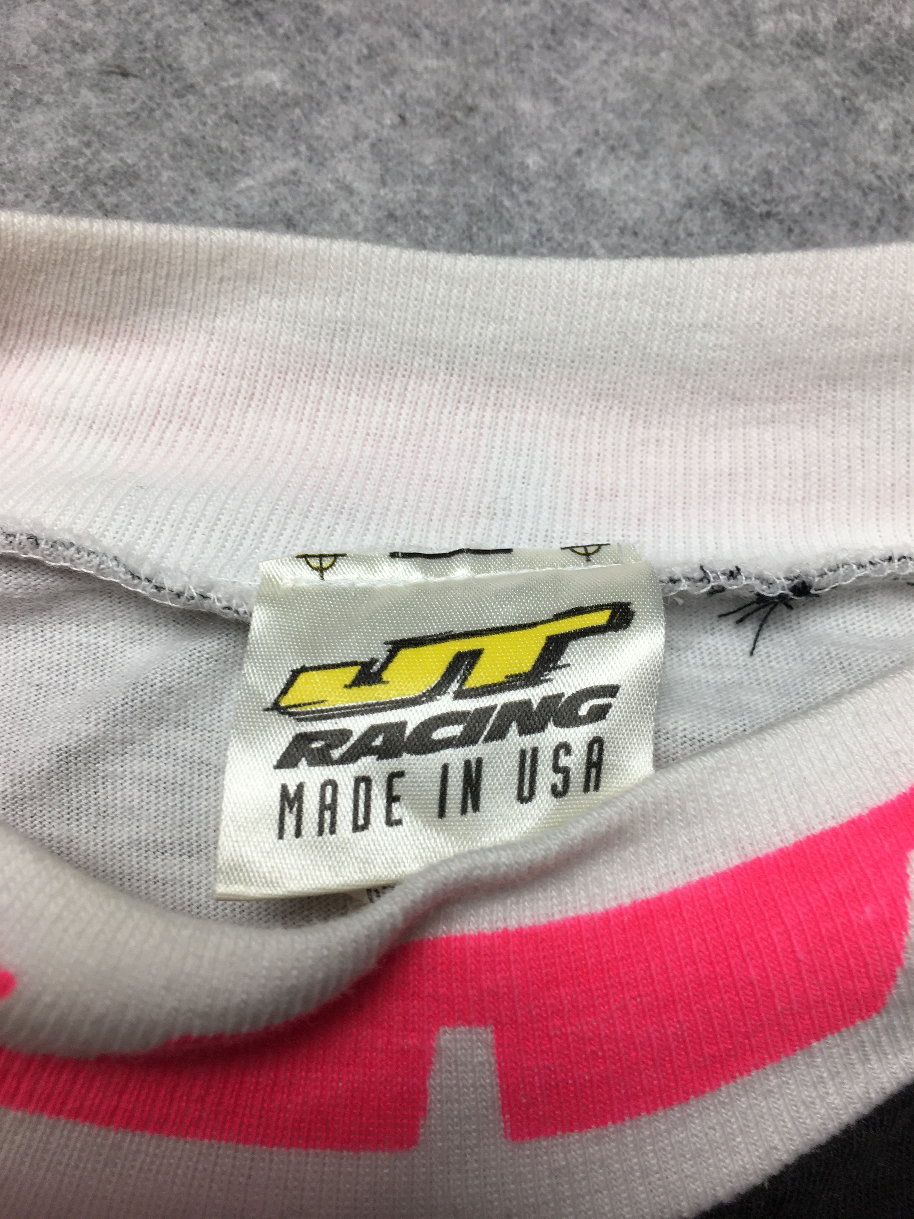 Vintage Jersey JT RACING RARE Vintage 90s Shirt USA Motocross XL Size US XL / EU 56 / 4 - 12 Thumbnail