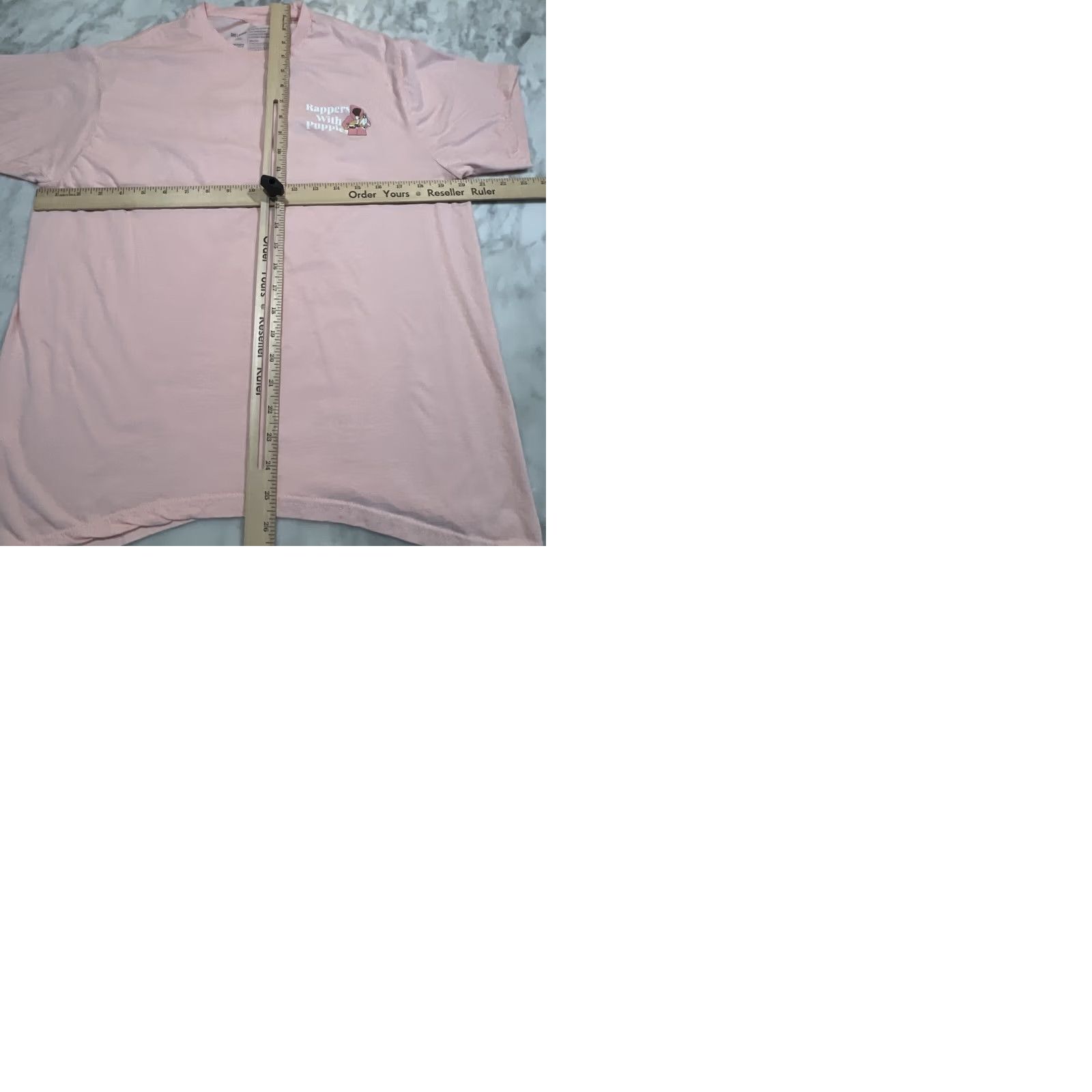 Pinko Dog Limited Rappers With Puppies Pink T Shirt Women’s L Graphic Shirt Size L / US 10 / IT 46 - 9 Thumbnail