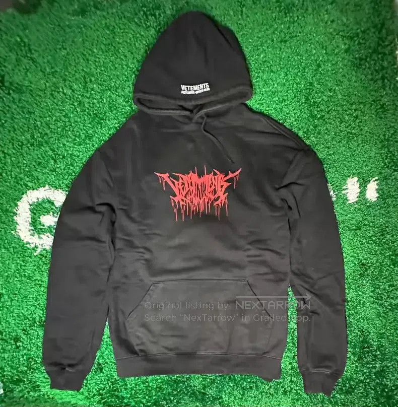 Vetements VETEMENTS Thick Blood Droplet Hoodie Size US XS / EU 42 / 0 - 2 Thumbnail