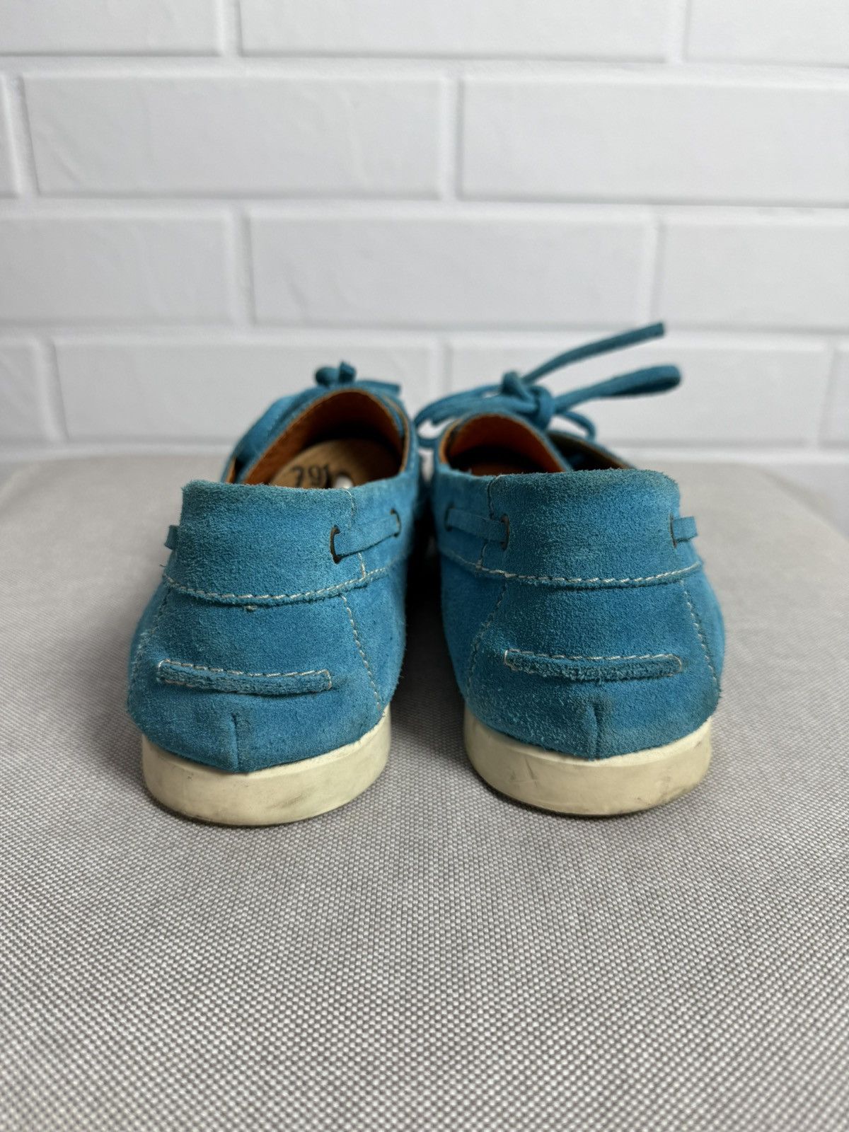 Etro ETRO Milano Men's Shoes Suede Blue Size 41-41.5 US 8.5-9 Size US 8.5 / EU 41-42 - 6 Thumbnail