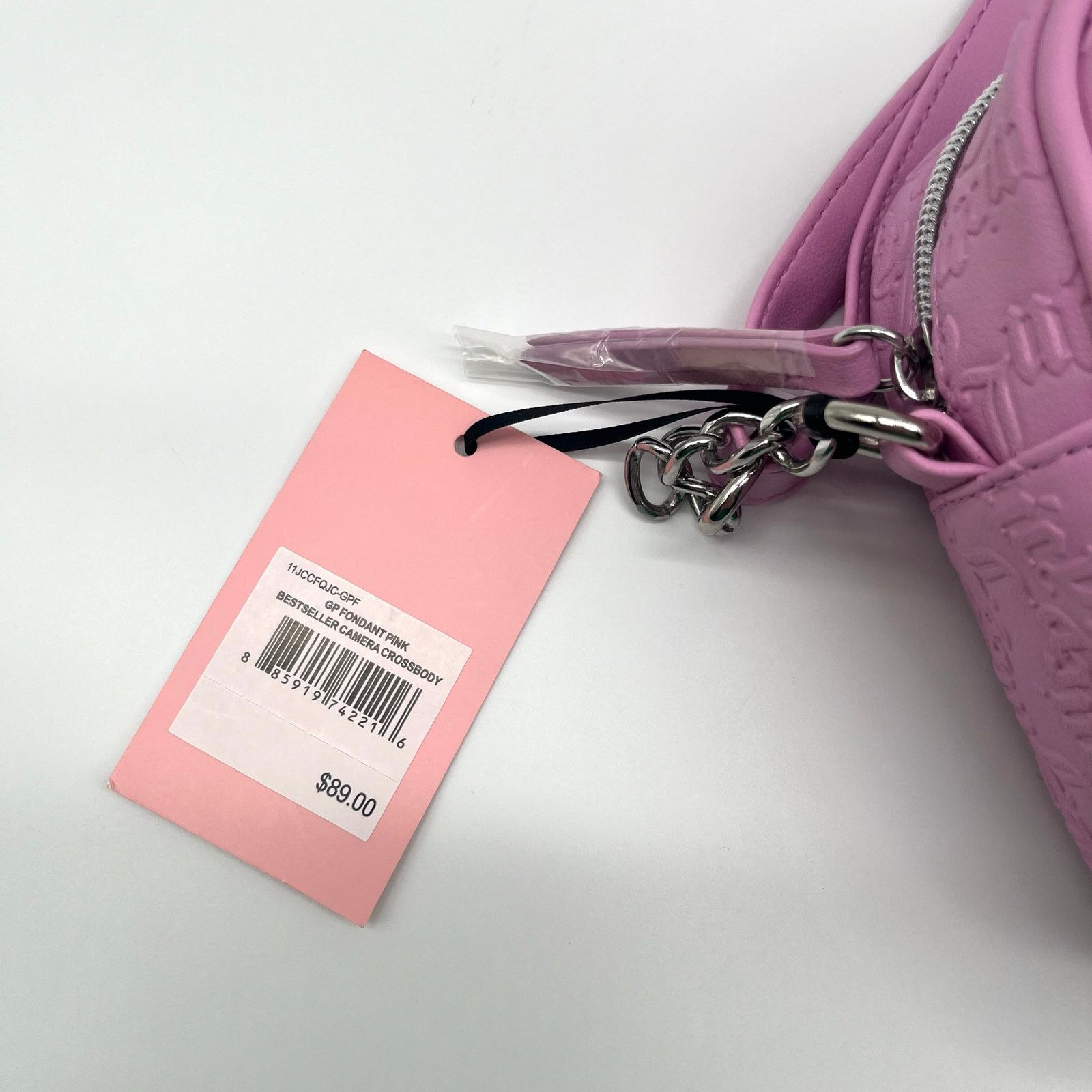 Juicy Couture JUICY COUTURE NWT Pink Embossed Crossbody Bag Size ONE SIZE - 3 Thumbnail