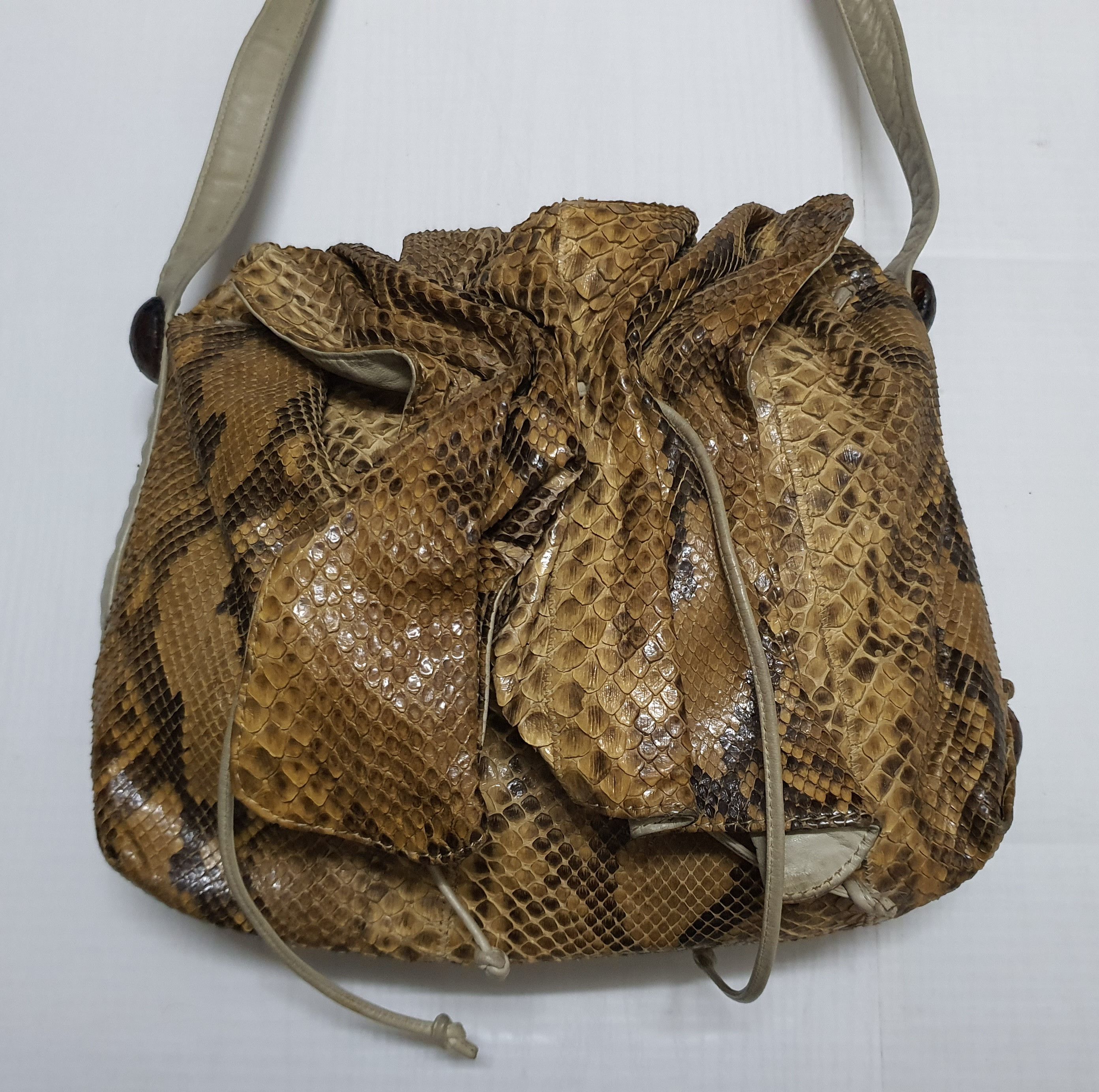 Other Carlos Falchi Python Leather Bag, U.S.A. Size ONE SIZE - 2 Thumbnail