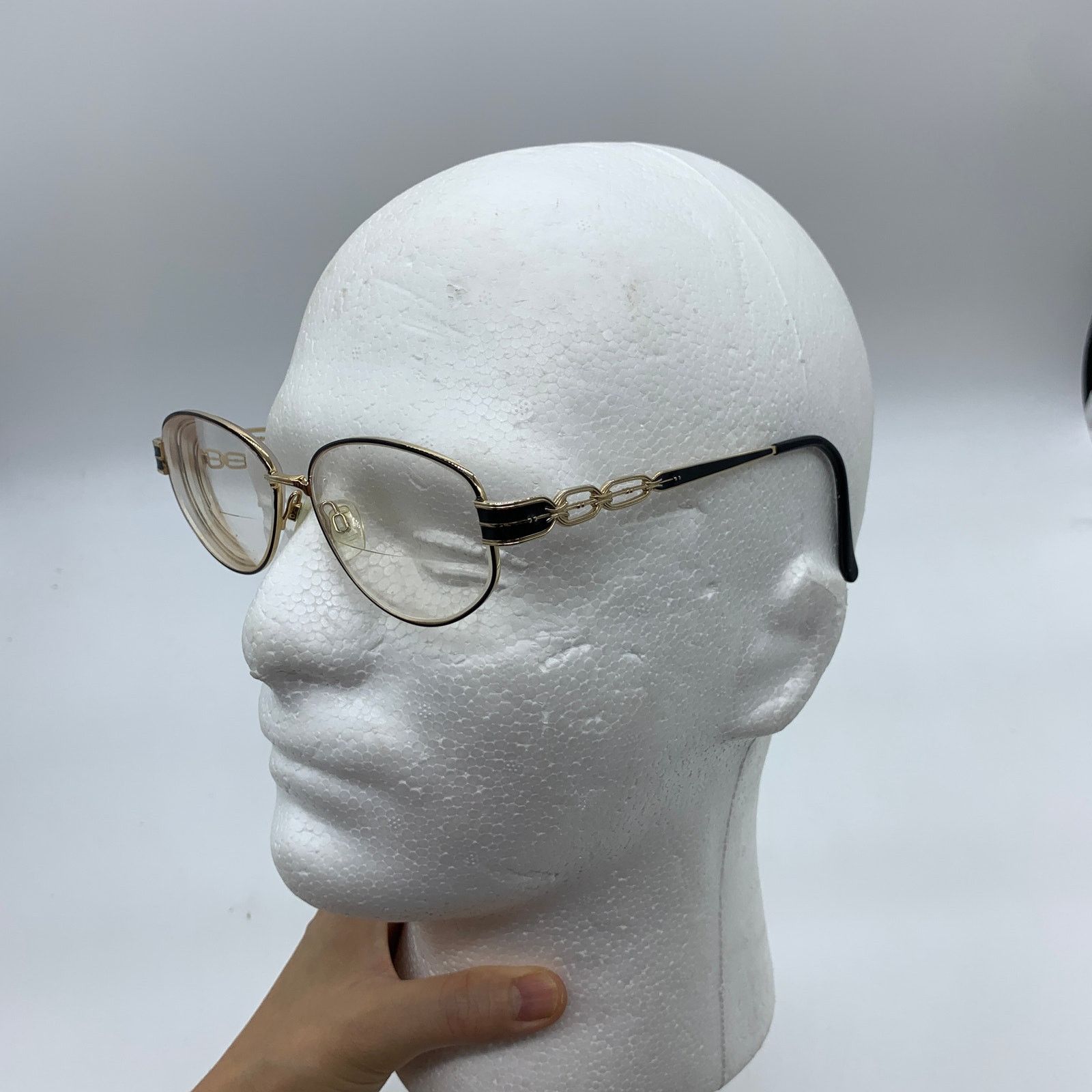 Other Women's Prescription Gold Color Glasses 56 15 Size ONE SIZE - 7 Thumbnail