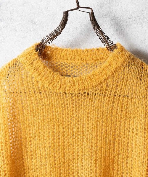 Number (N)ine Number nine MOHAIR MESH WIDE STRIPED KNIT PULLOVER size 4 Size US XL / EU 56 / 4 - 3 Thumbnail