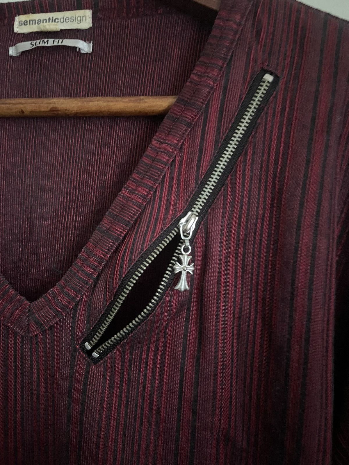 semanticdesign Semantic Design Slim Fit Long Sleeve Tshirt Size M / US 6-8 / IT 42-44 - 3 Thumbnail