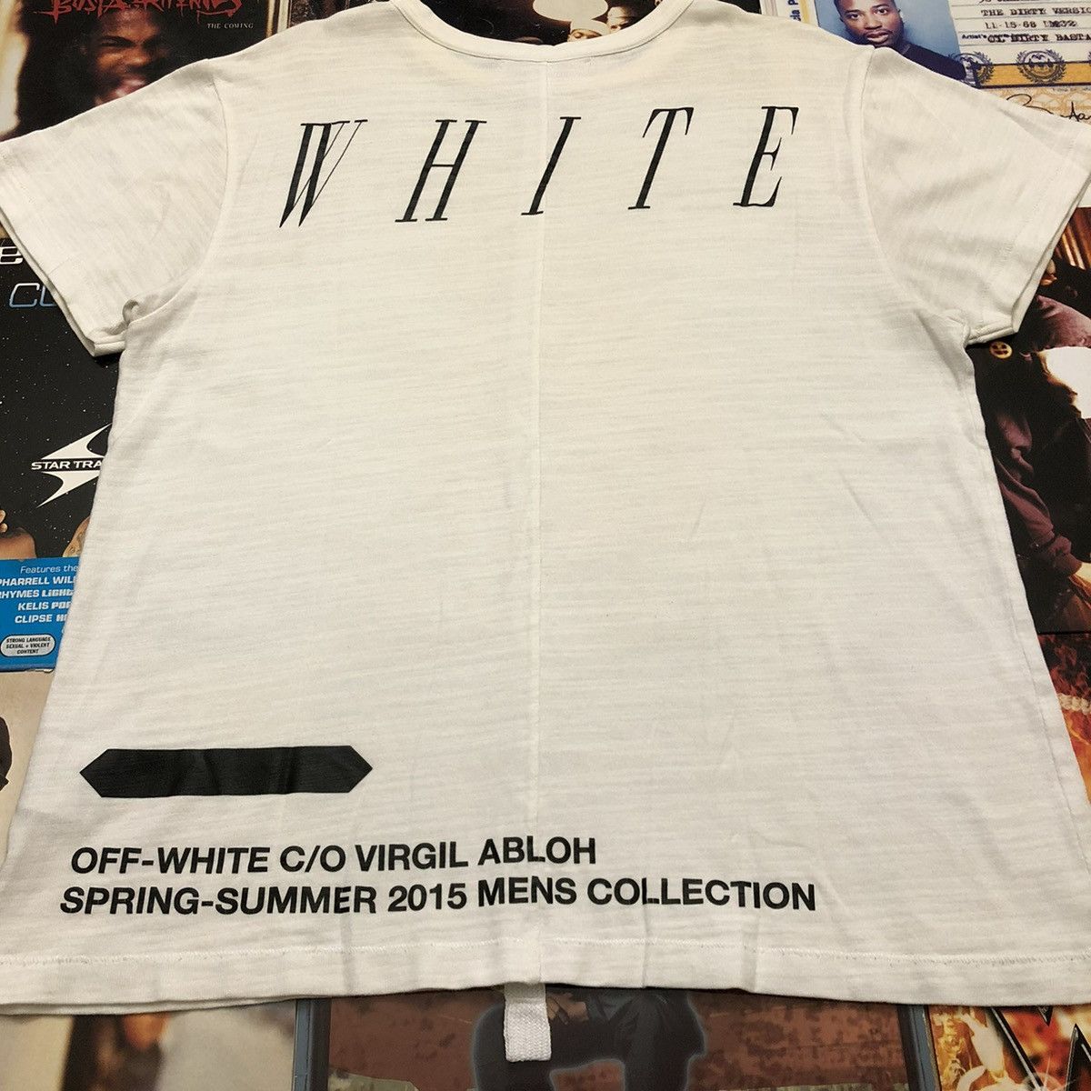 Off-White × Virgil Abloh Off-White S/S 2015 “Moving Still” Virgil Abloh Graphic Tee Size US M / EU 48-50 / 2 - 4 Thumbnail