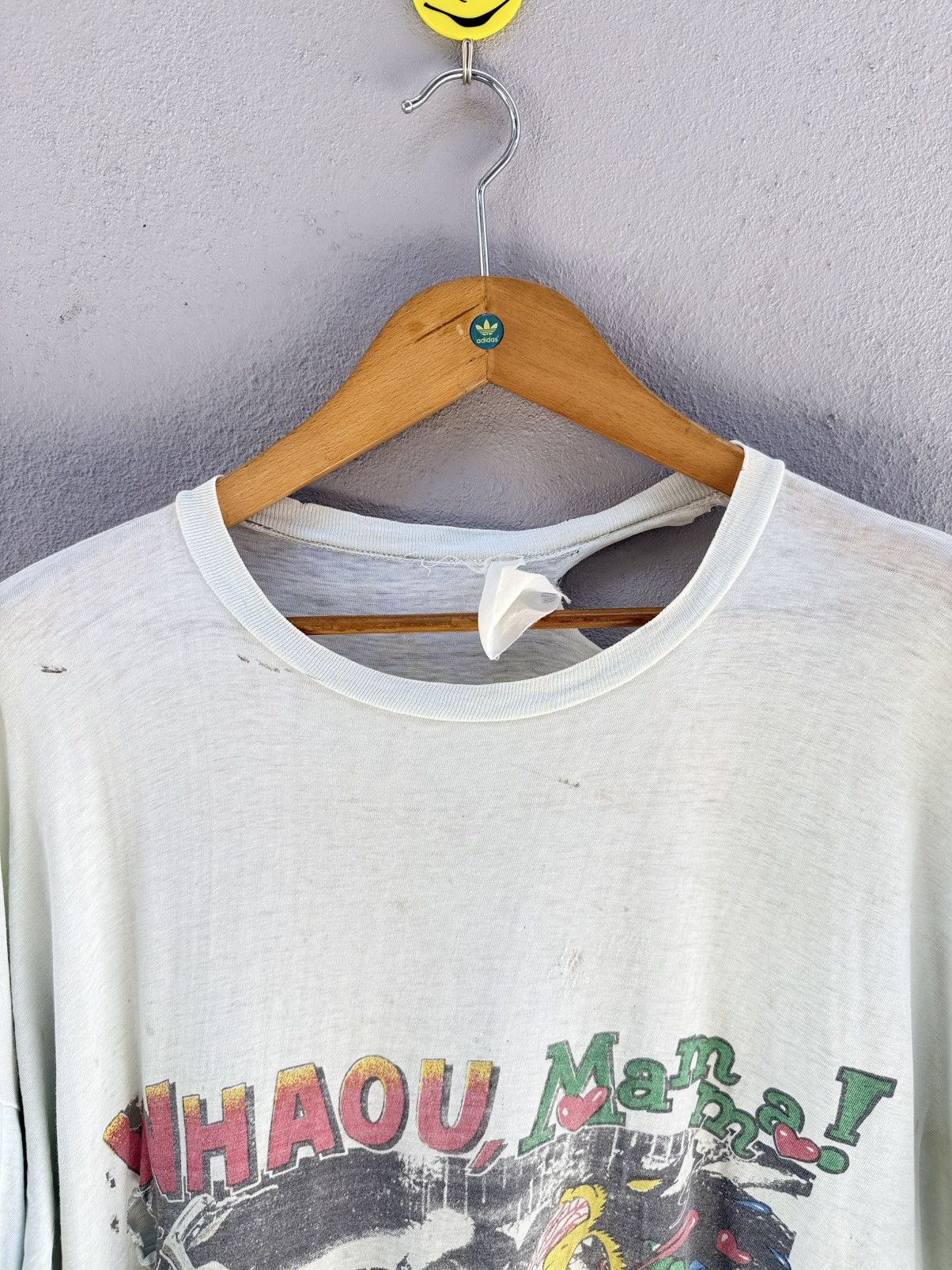 Grailed Thrashed Vintage 90s The Mask Movie Jim Carrey Distressed T Size US XXL / EU 58 / 5 - 8 Thumbnail