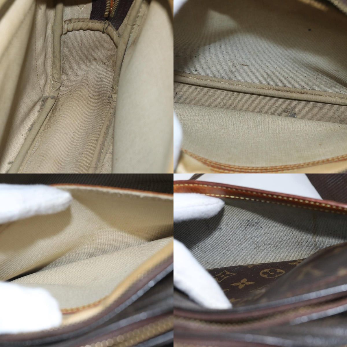 LOUIS VUITTON Monogram Reporter PM Shoulder Bag M45254