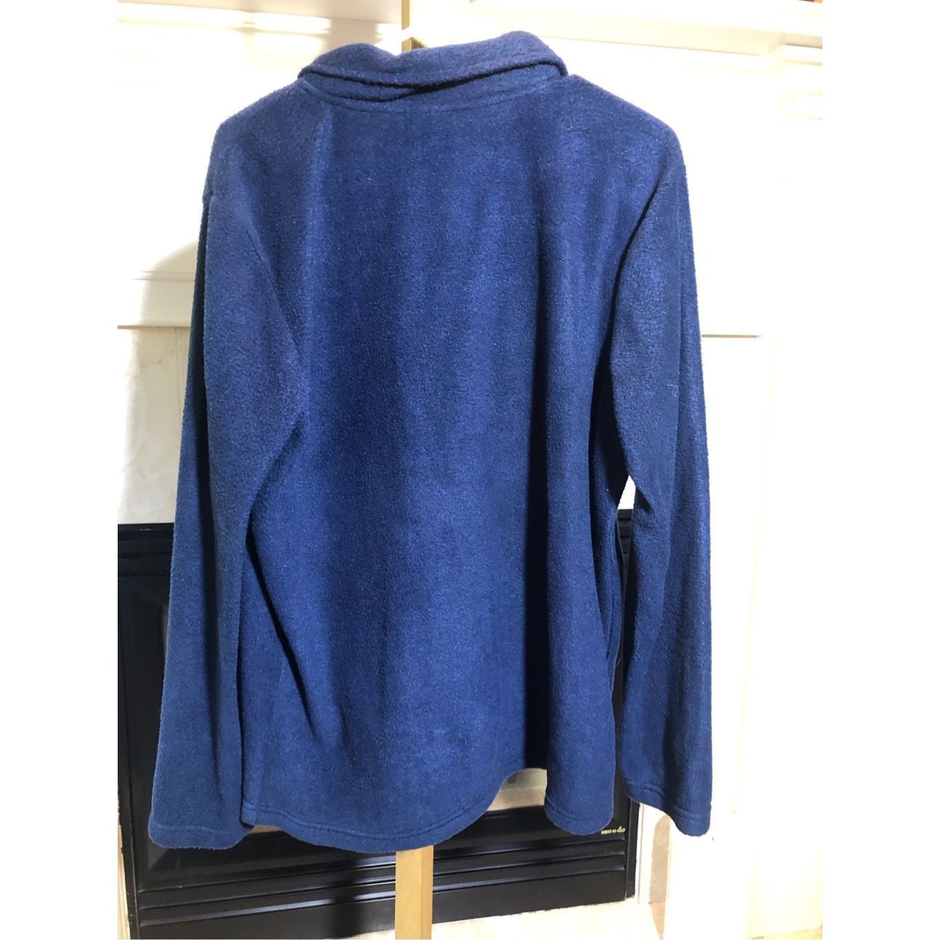 Disney Disney Women’s Navy Blue Fleece Eeyore Zip Up Jacket Size XL Size XL / US 12-14 / IT 48-50 - 2 Thumbnail