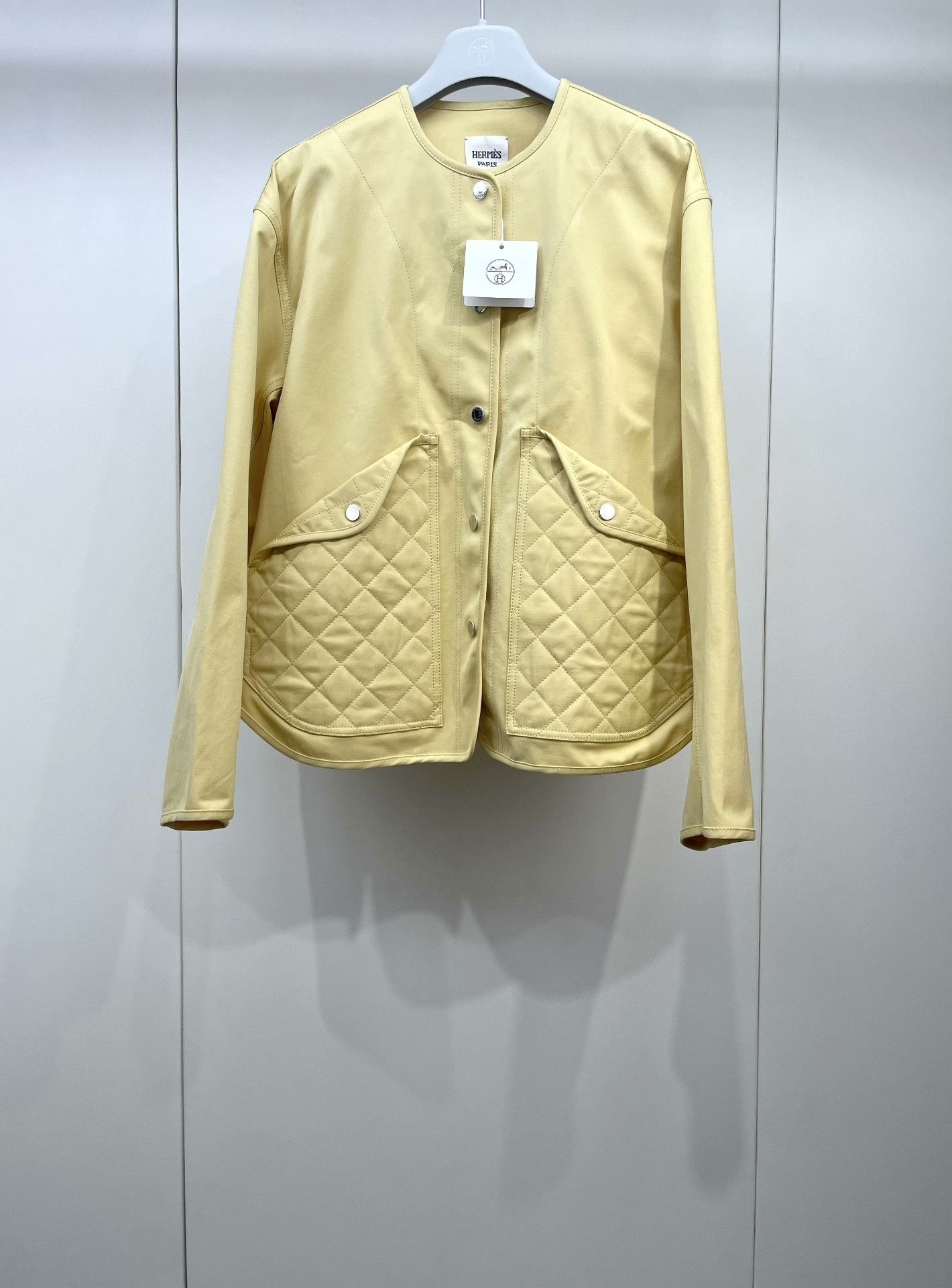 Hermes Hermes New Yellow Jacket Size S / US 4 / IT 40 - 1 Thumbnail