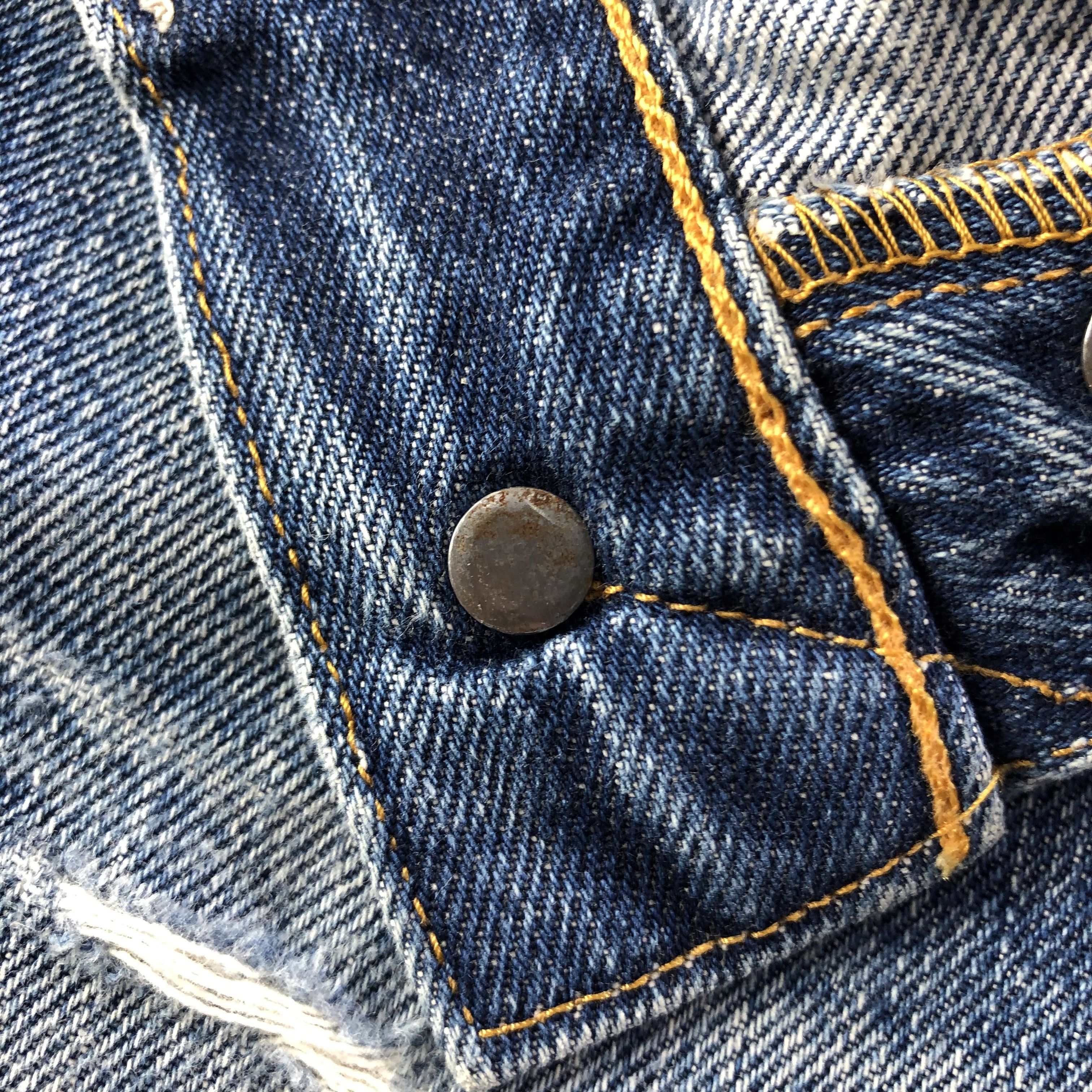 Levi's × Vintage Vintage 90s Levis 501 Selvedge Jeans-JM3560 Size US 31 - 10 Thumbnail
