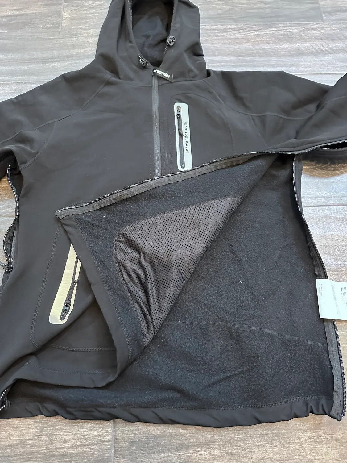 And Wander and wander Mountain Parka Black Size 2 Size US M / EU 48-50 / 2 - 2 Thumbnail