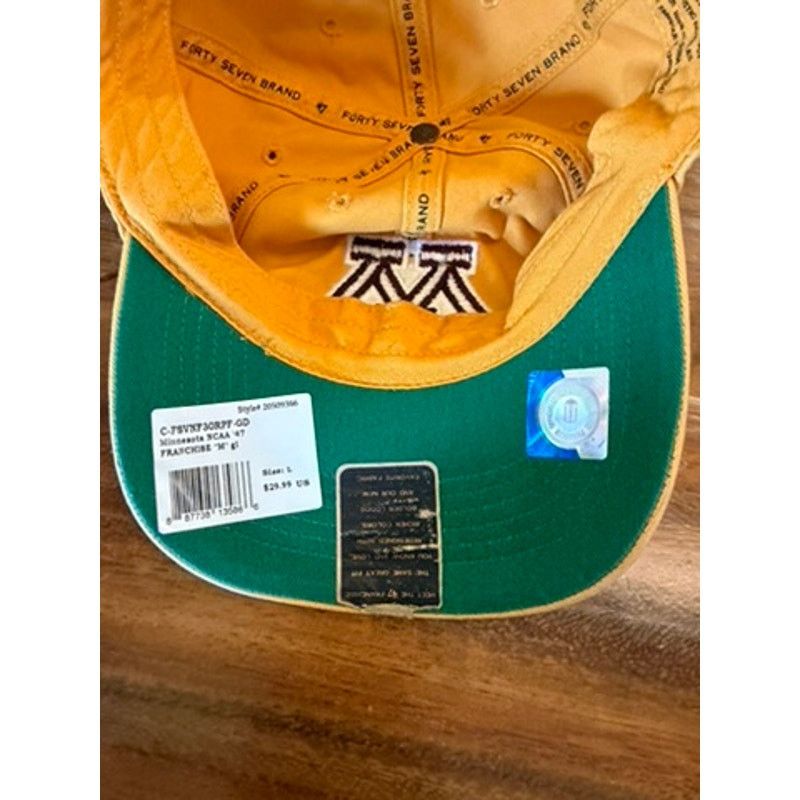 47 University of Minnesota Golden Gophers '47 cap (Vintage) Size ONE SIZE - 2 Thumbnail
