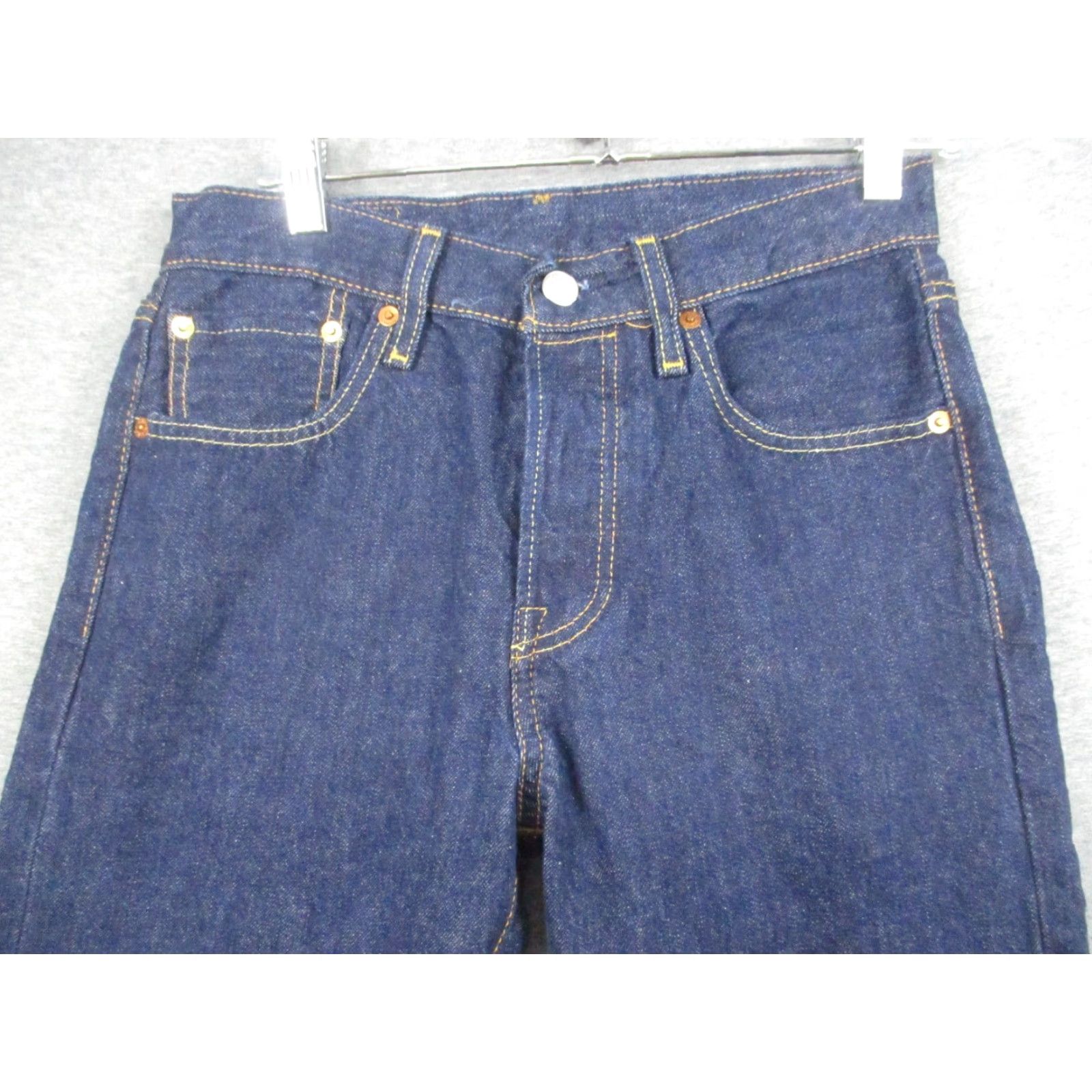Levi's VINTAGE Levi’s 501 XX Big E Big E Selvedge Denim Blue Jeans 26x30 Regular Men Size US 26 / EU 42 - 6 Thumbnail