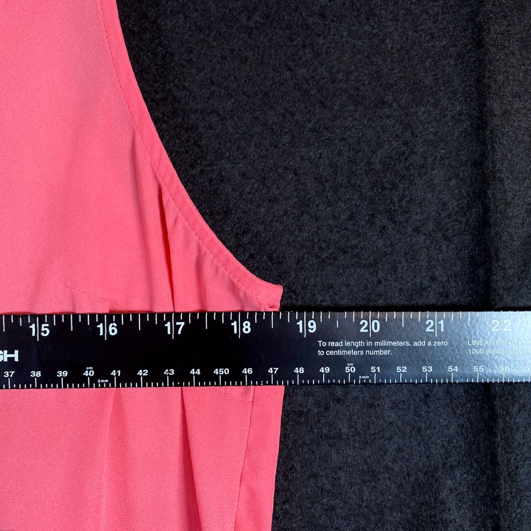 Banana Republic Banana Republic Womens Blouse Pink Petite Sleeveless Sheer V-Neck Button Regular Fit MP Holiday Workwear Casual Size M / US 6-8 / IT 42-44 - 6 Thumbnail
