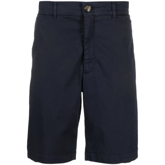 Brunello Cucinelli BRUNELLO CUCINELLI Men Shorts M289LU0010 C2517 BLUE Size US 44 / EU 60 - 1 Thumbnail