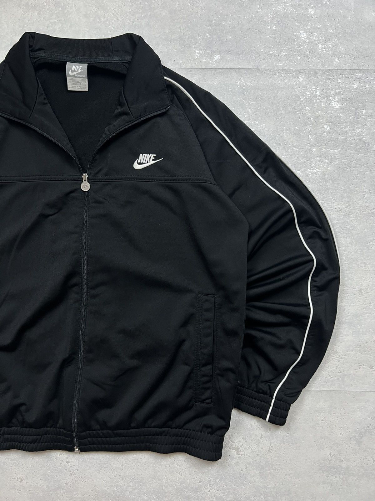 Nike 00s Nike Retro Logo Vintage Y2K Oversized Track Jacket Size US M / EU 48-50 / 2 - 3 Thumbnail