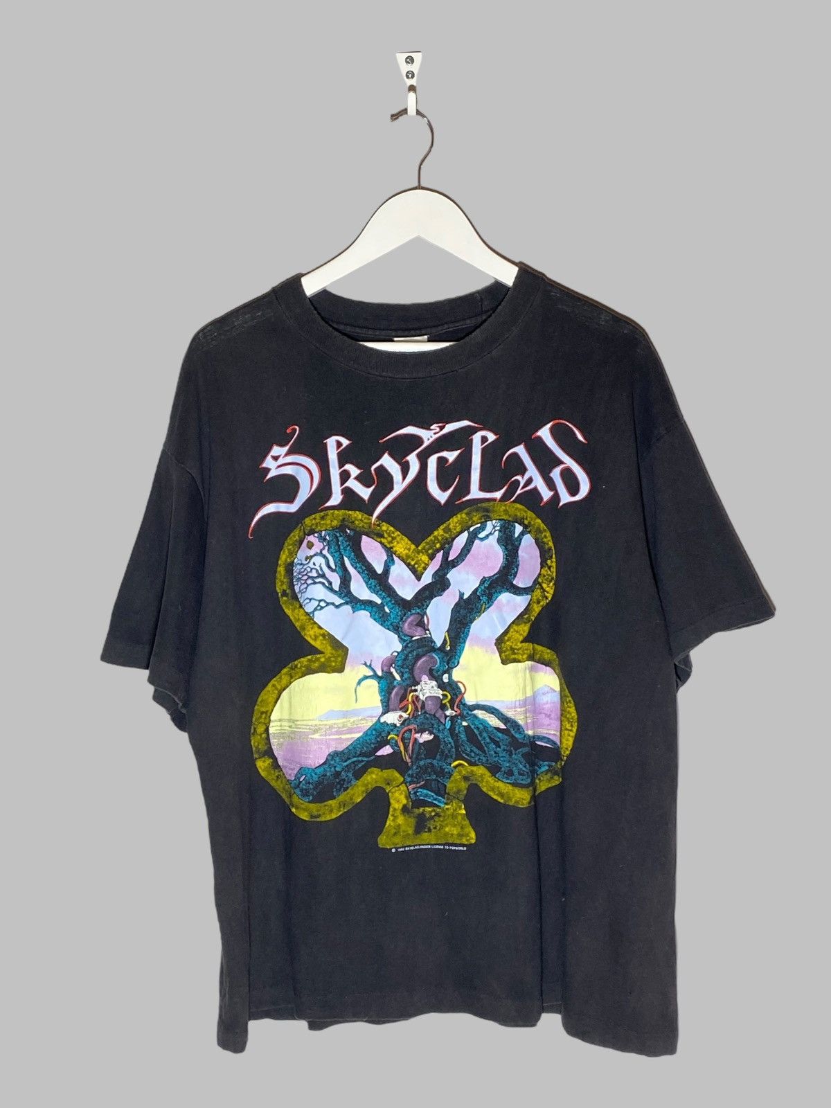 Band Tees Vintage 1992 Skyclad Tour Of The Wilderness Metal T-shirt Size US XL / EU 56 / 4 - 1 Thumbnail