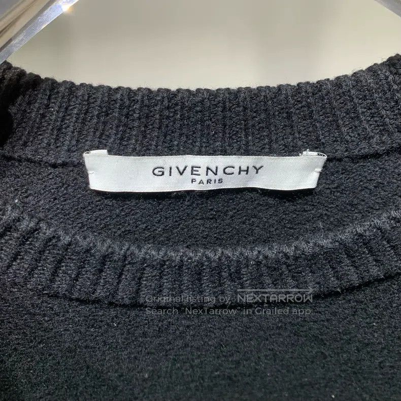 Givenchy Givenchy Classic Logo Knit Sweater Size US M / EU 48-50 / 2 - 2 Thumbnail