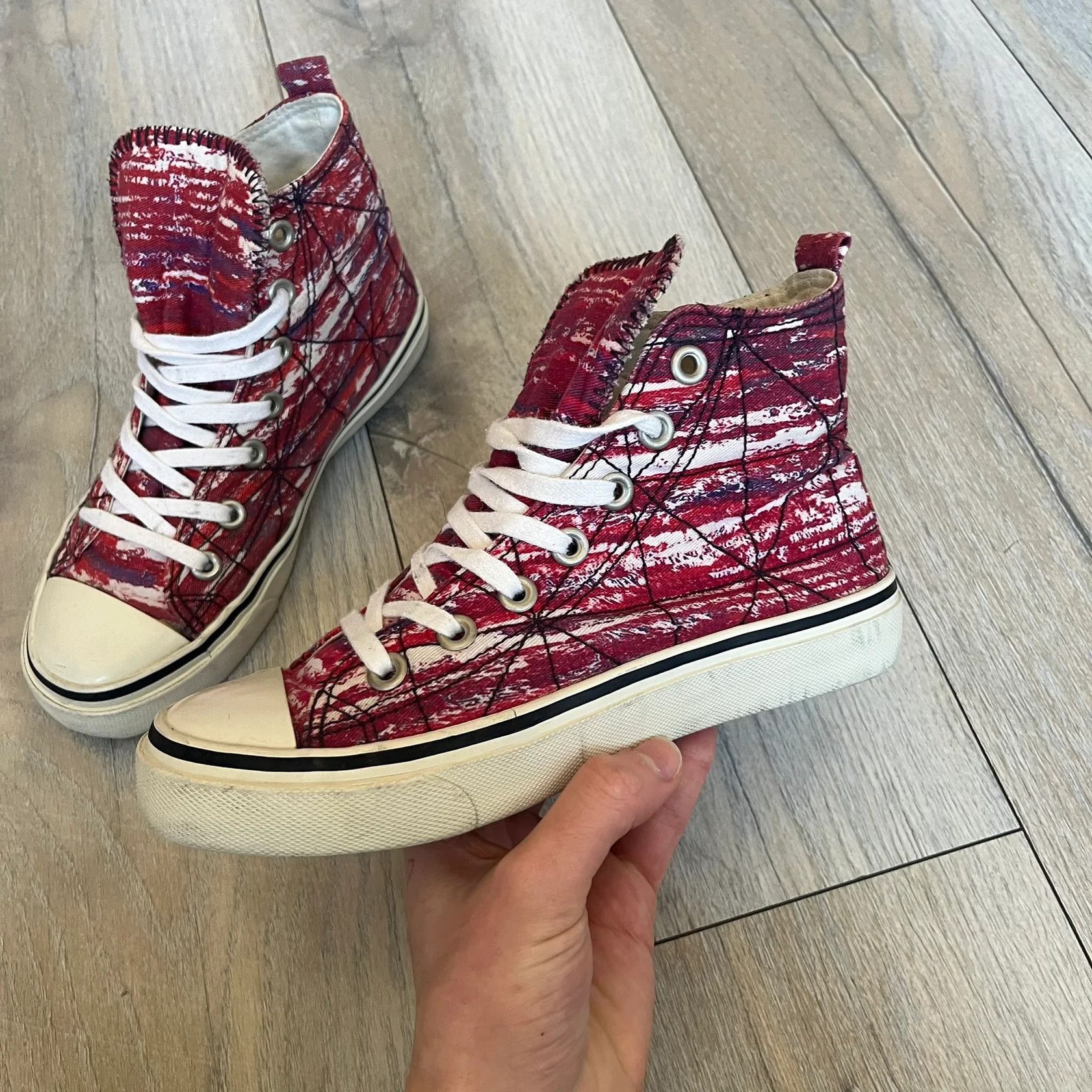 H&M × Isabel Marant H&M x Isabel Marant 2013 High Top Sneakers 36 eu Size US 4 / IT 34 - 1 Thumbnail
