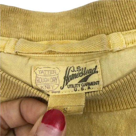 J.S. Homestead Vtg J.S HOMESTEAD JAPAN Union Made Tee Shirt Journal Size US S / EU 44-46 / 1 - 5 Thumbnail