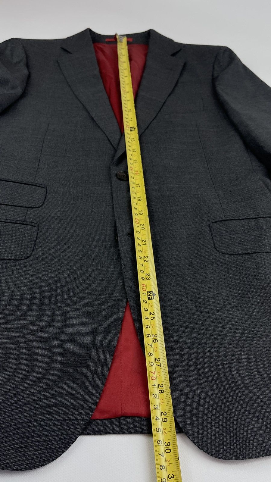 Suitsupply Suitsupply Sienna Gray Suit Jacket Size 38R - 13 Thumbnail