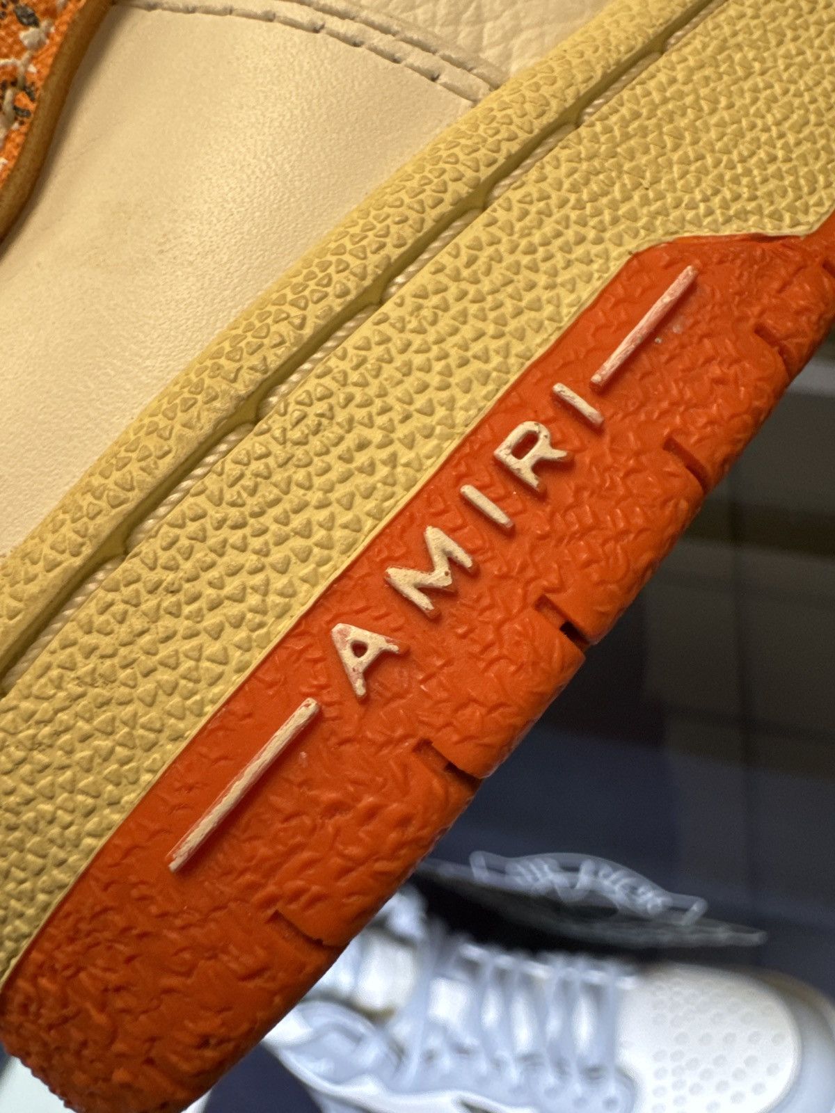 Amiri AMIRI SKEL TOP HIGH BANDANA ORANGE Size US 9 / EU 42 - 9 Thumbnail