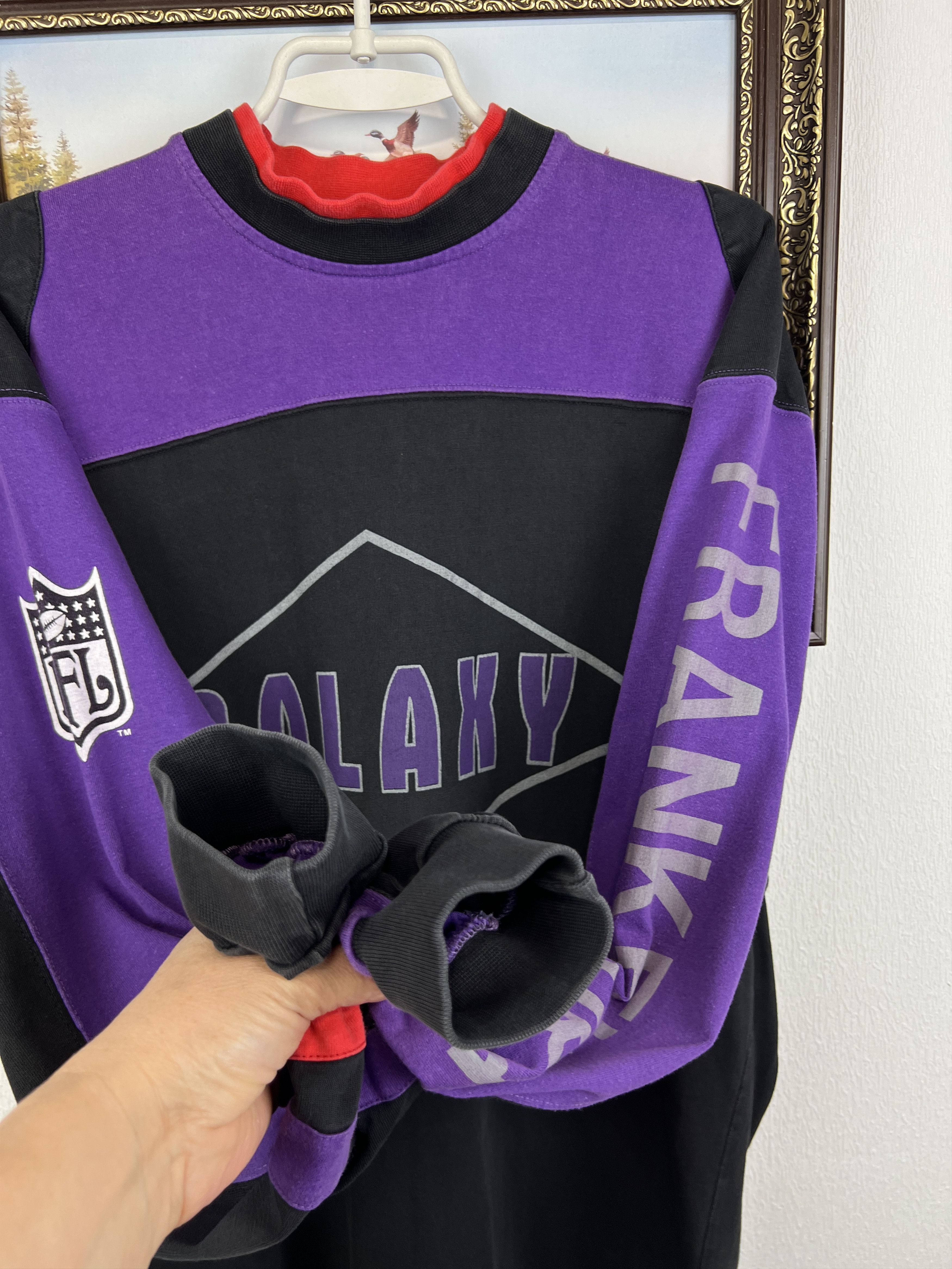 Vintage Frankfurt Galaxy World League Football NFL Sweatshirt Track Size US L / EU 52-54 / 3 - 7 Thumbnail