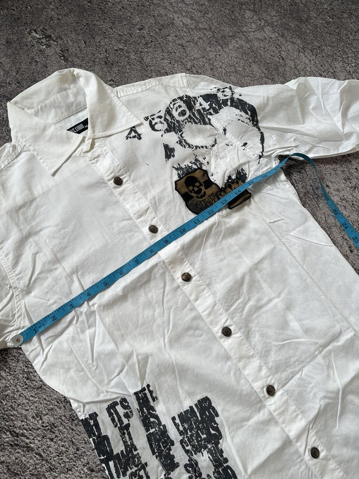 Japanese Brand Y2K batsu stuido skull ifsixwasnine Size US M / EU 48-50 / 2 - 11 Thumbnail