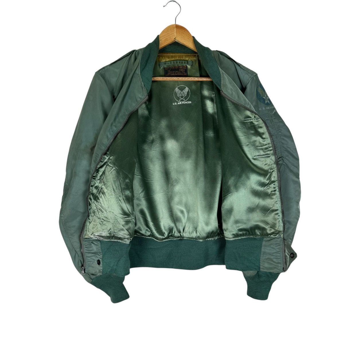 Hope ☀️HOPE MFG TYPE L2B USAF MA-1 FLYERS BOMBER JACKET Size US S / EU 44-46 / 1 - 9 Thumbnail
