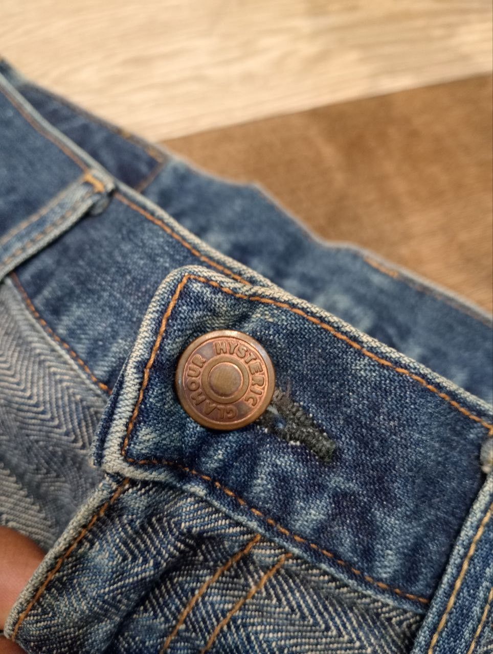 Hysteric Glamour RARE VINTAGE HYSTERIC GLAMOUR HAGI FLARED DENIM PANTS Size US 29 - 6 Thumbnail