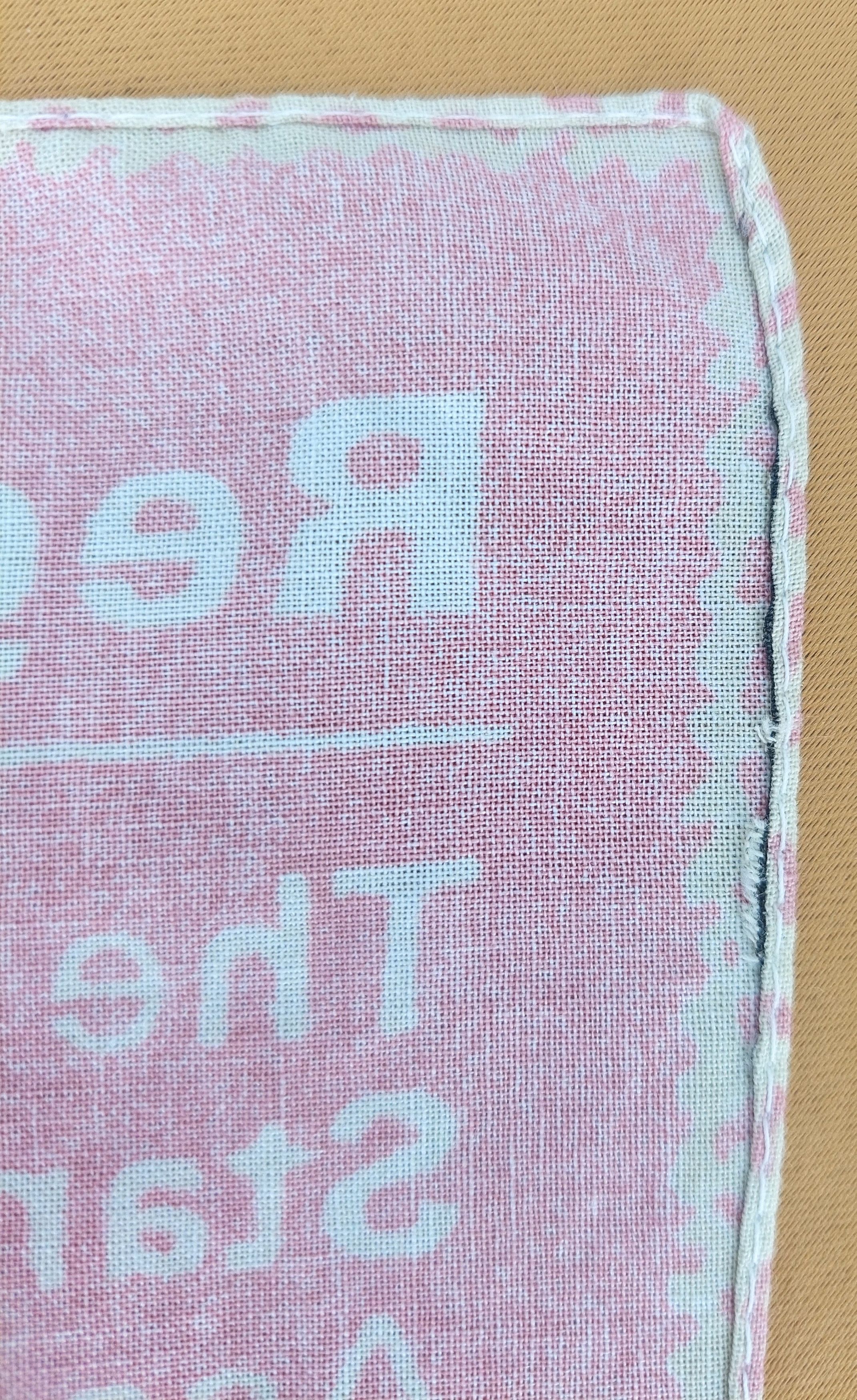 Diesel Vintage Diesel Pink Bandana Graphic Union of Dockworkers Y2K Size ONE SIZE - 16 Thumbnail