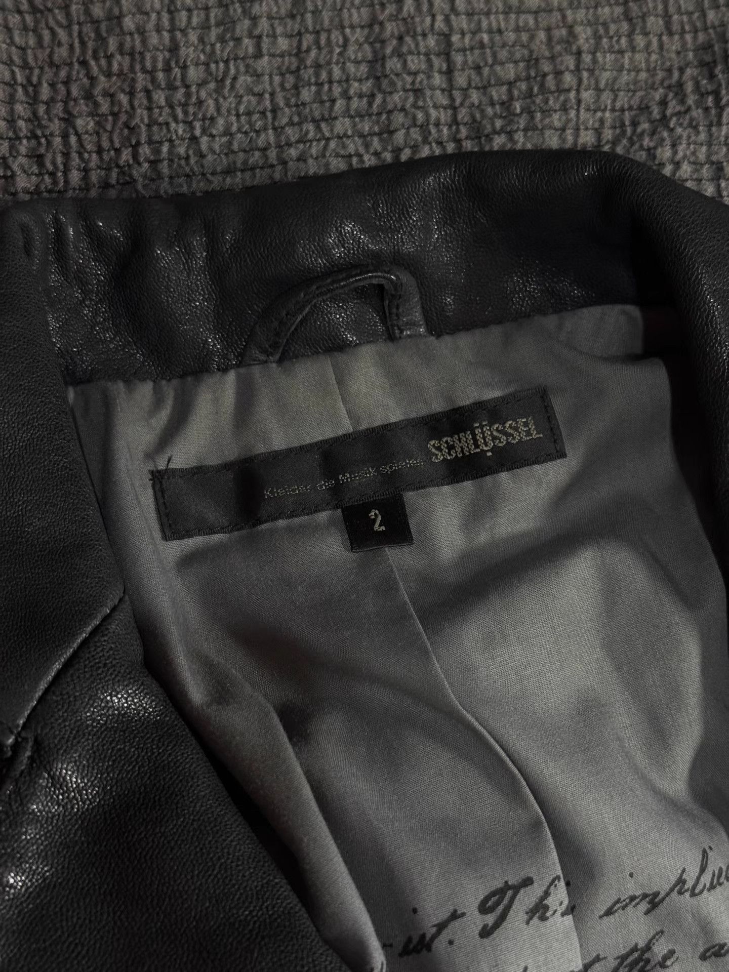 Schlussel SCHLUSE single-vent suit jacket Size US M / EU 48-50 / 2 - 7 Thumbnail