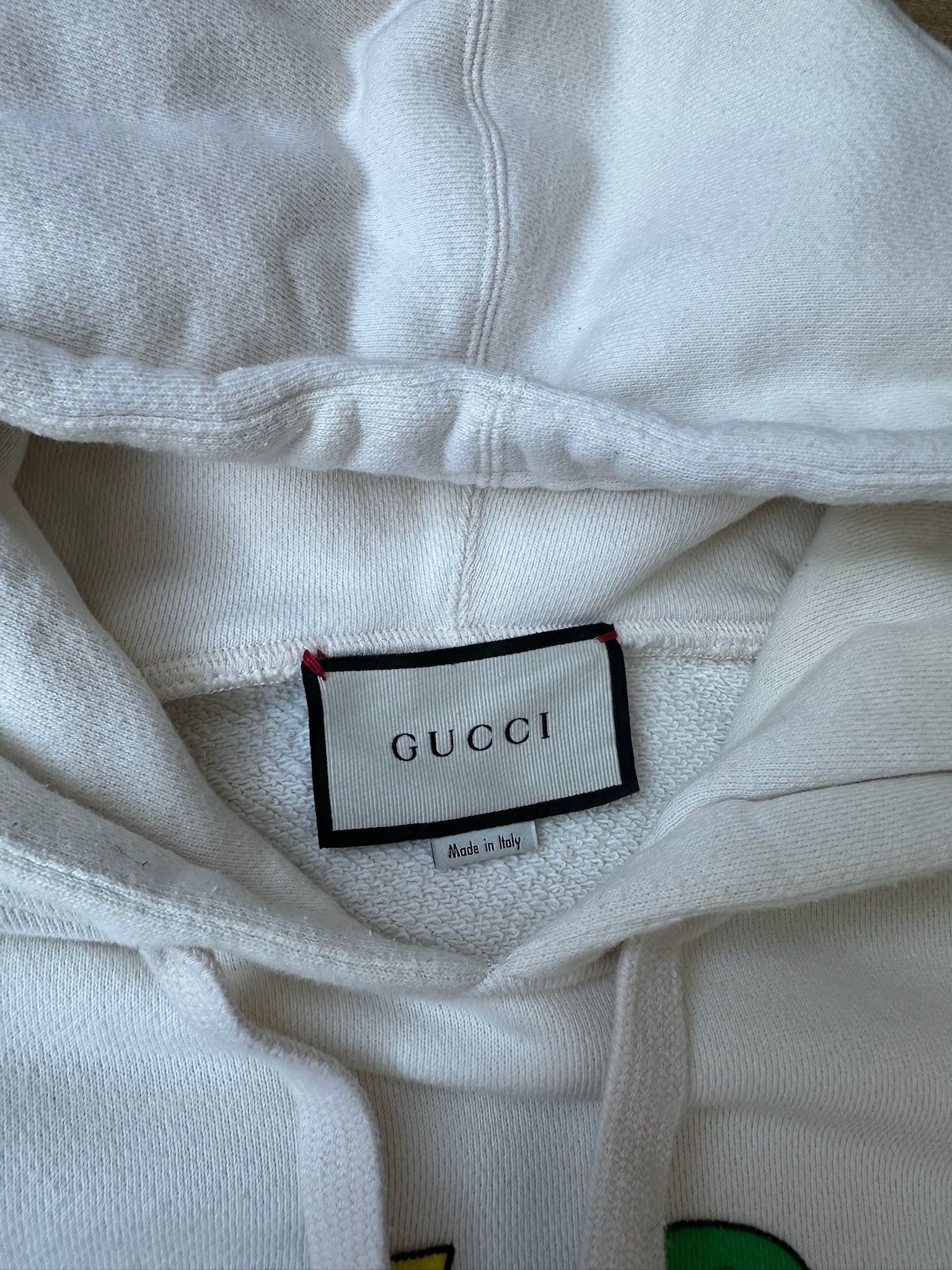 Gucci 🔥[SALE]🔥 Gucci Blade Logo And Sequins Tops White Hoodie Size XS / US 0-2 / IT 36-38 - 10 Thumbnail