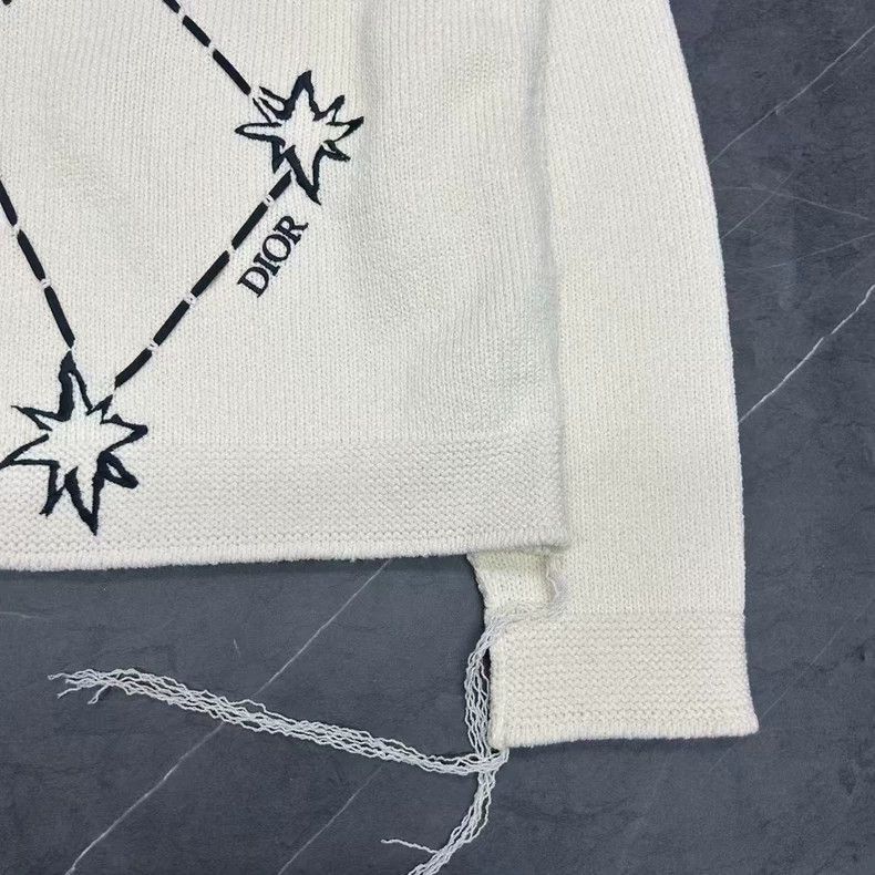 Dior Dior Embroidered Starry Knit Sweater XXL-2506 Size US XXL / EU 58 / 5 - 3 Thumbnail