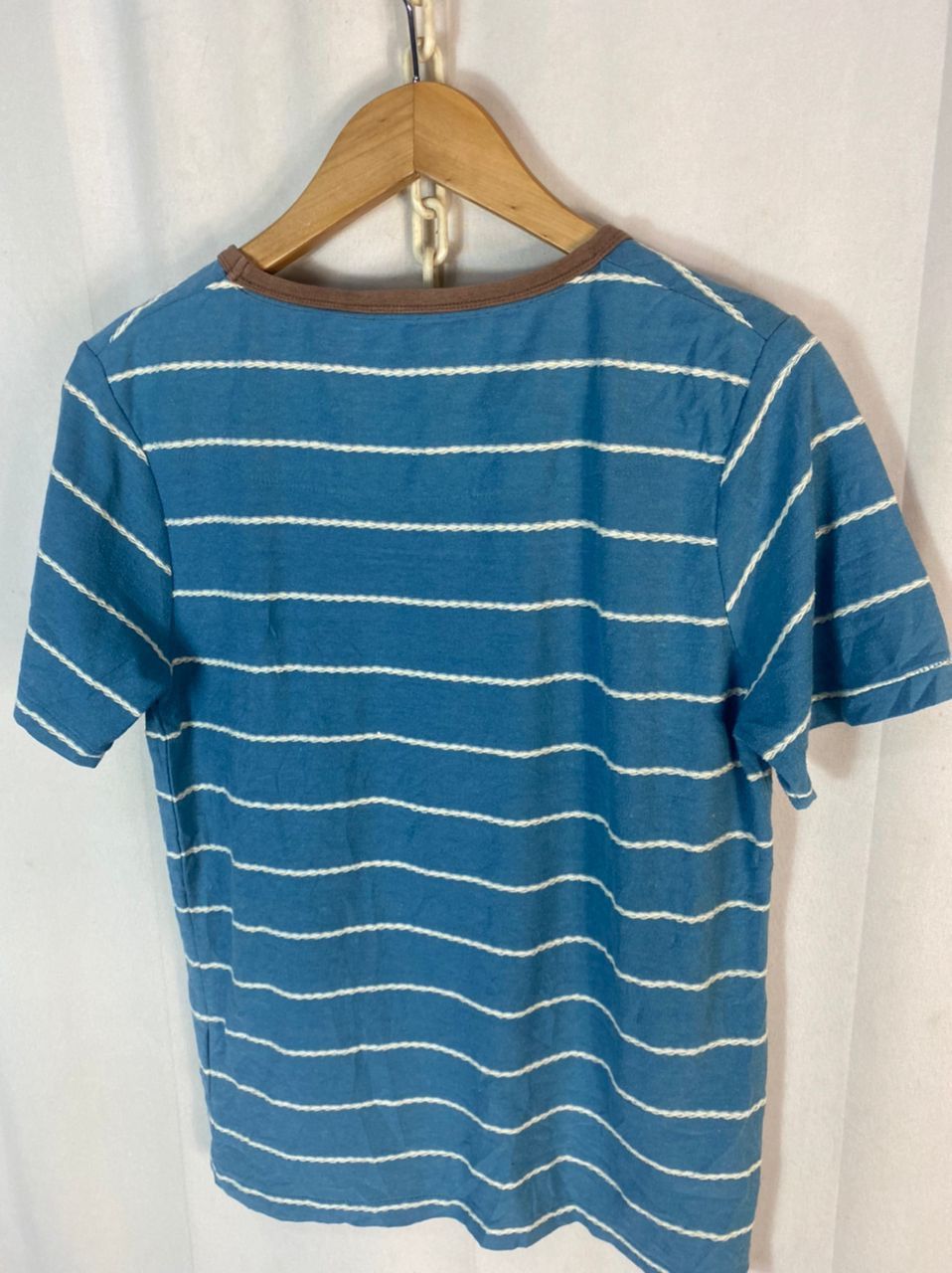 GRN × Japanese Brand Grn stripe single pocket tshirt Size US S / EU 44-46 / 1 - 7 Thumbnail