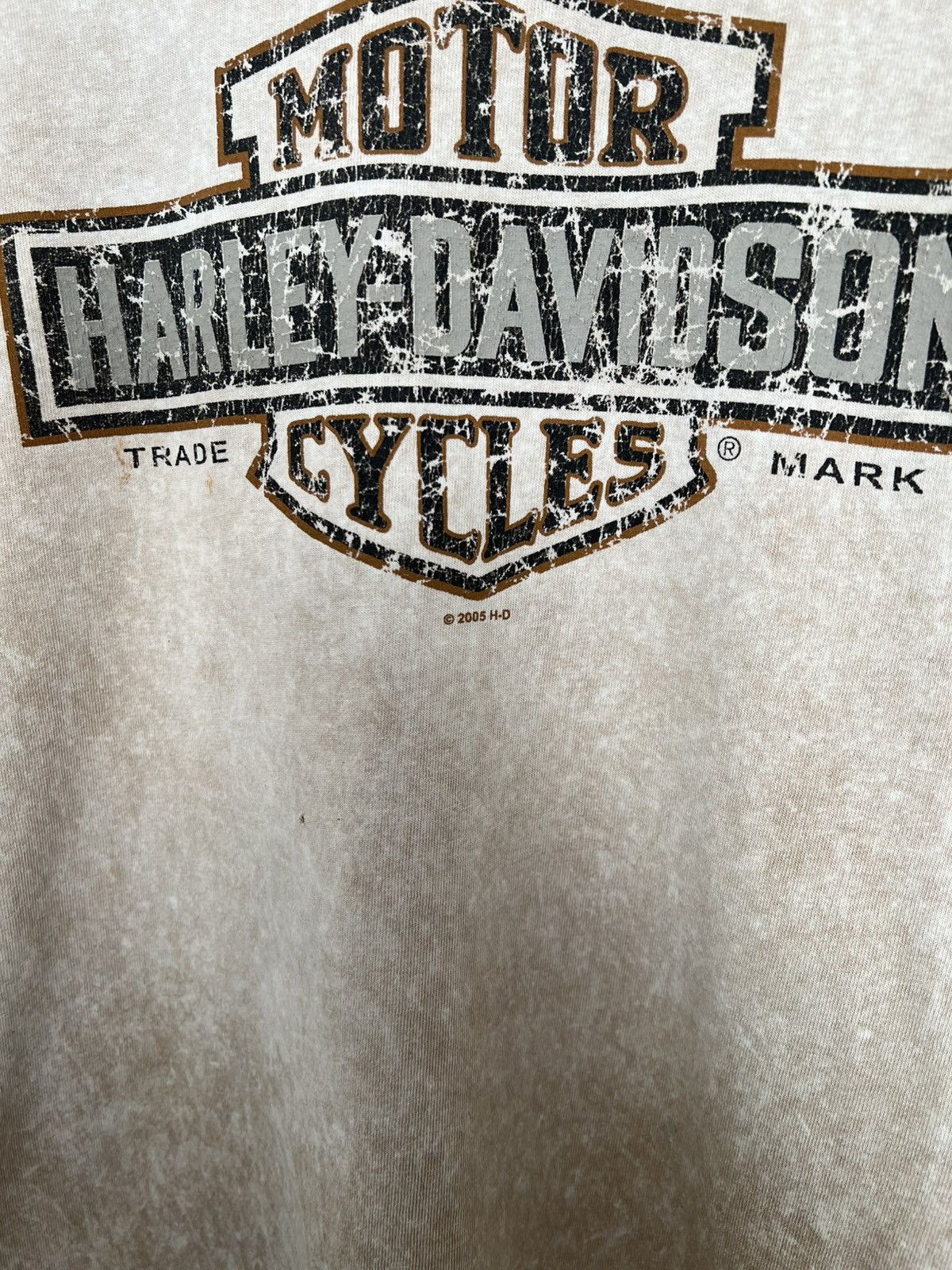 Harley Davidson 2005 H-D Flaming 1 Tibby’s Springfield Tee Size US L / EU 52-54 / 3 - 5 Thumbnail