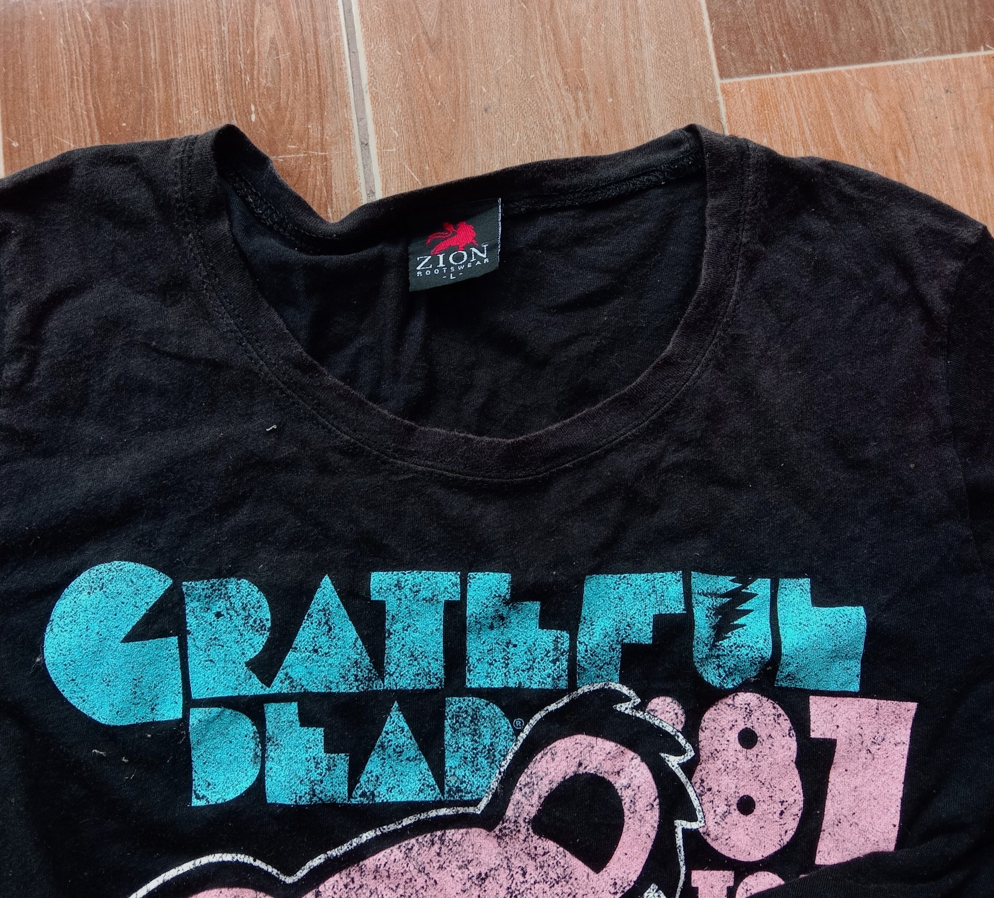 Zion Rootswear Grateful Dead '87 Tour Tee ©2009 Size M / US 6-8 / IT 42-44 - 3 Thumbnail